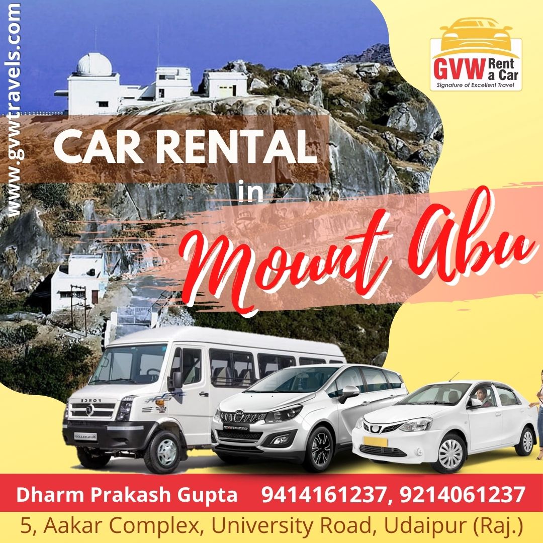 taxi cars on rent in mount abu