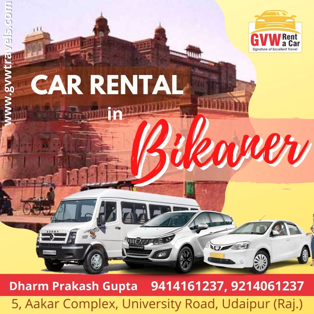 taxi car on rent in bikaner